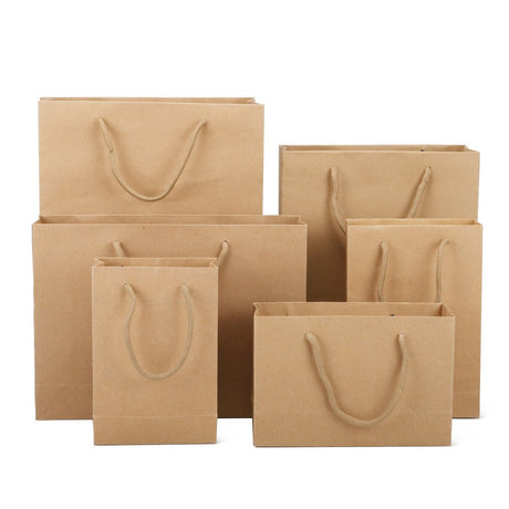 10l X 5w X 13h" Kraft Paper Tote Bag - Yorkn Inc✅