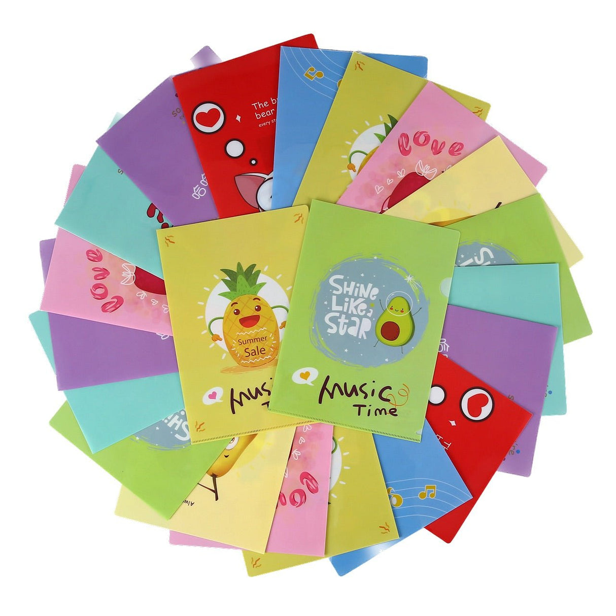 11.5 X 9 Inch Plastic File Bag - Yorkn Inc✅