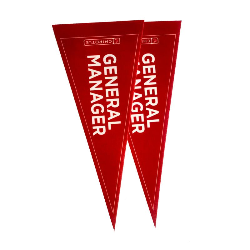 12x30 Felt Triangular Pennant - Yorkn Inc✅