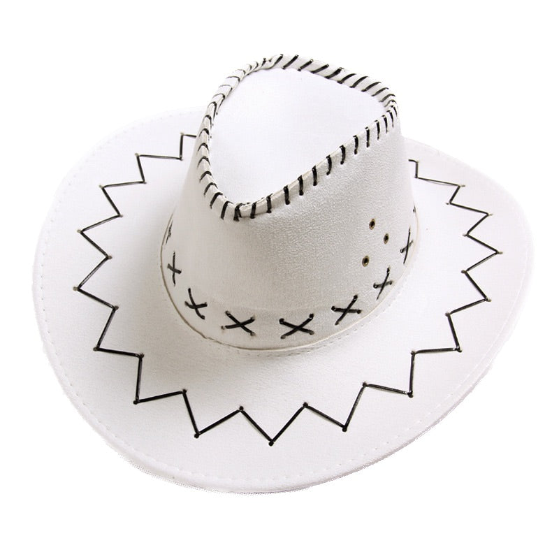 Chapeau de cowboy unisexe 
