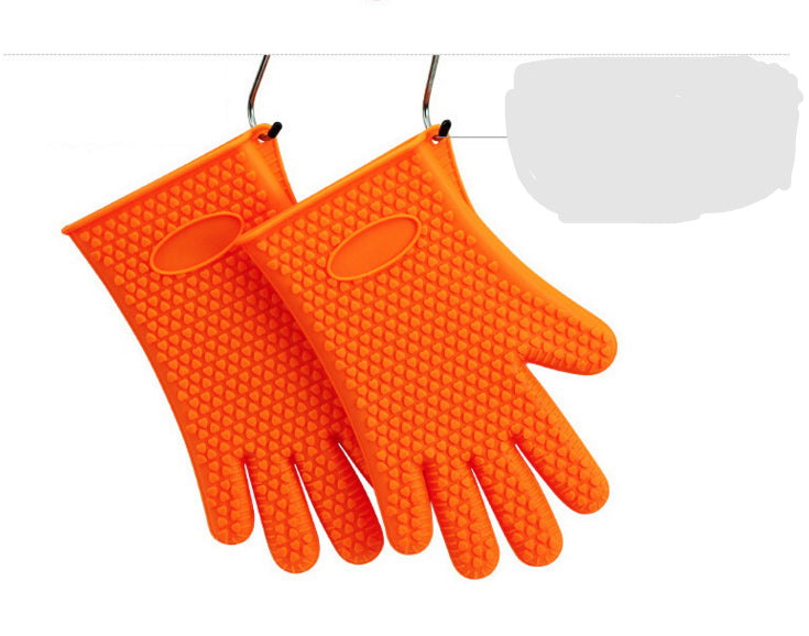 Guantes de silicona para parrilla y horno microondas 