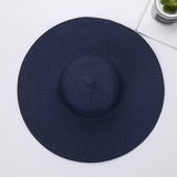 Wide Brim Beach Hat Embroidery