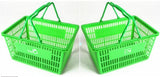Cesta de plástico para supermercado 