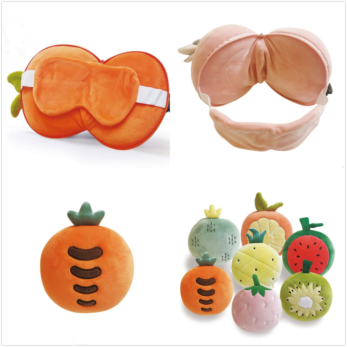 Ensemble masque et oreiller pour les yeux 