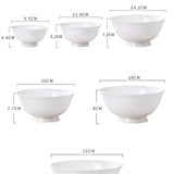 50oz Ceramic Ramen Bowl Big Noodle Bowls
