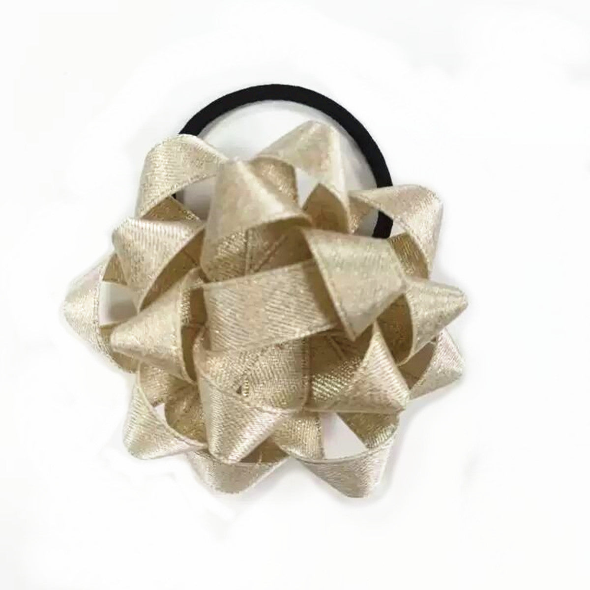 Ornement suspendu en forme de nœud en ruban pour bouteille 