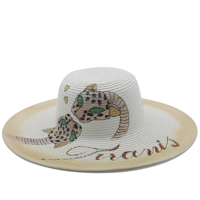 Women Painting Straw Hats