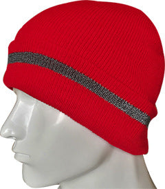 Gorro con bandas reflectantes para la noche 