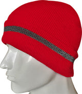 Gorro con bandas reflectantes para la noche 