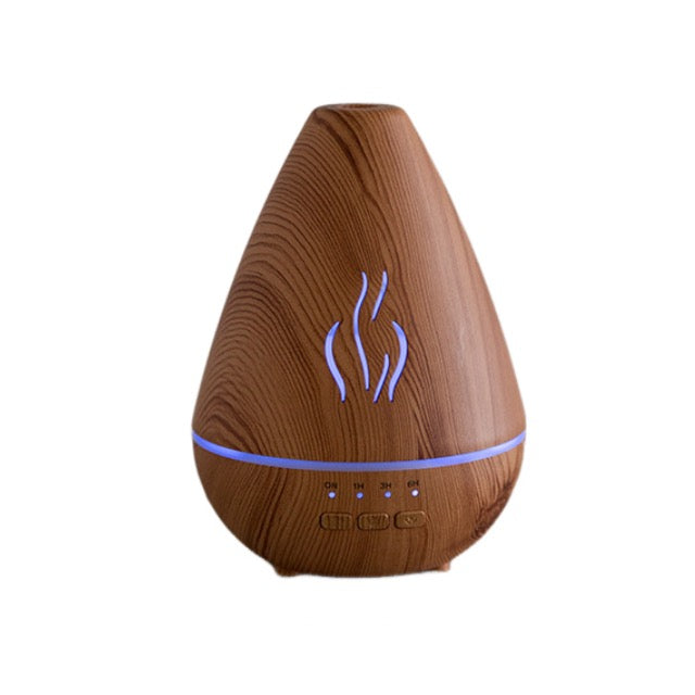 Humidificador USB de aceites esenciales de 120 ml con luz nocturna 