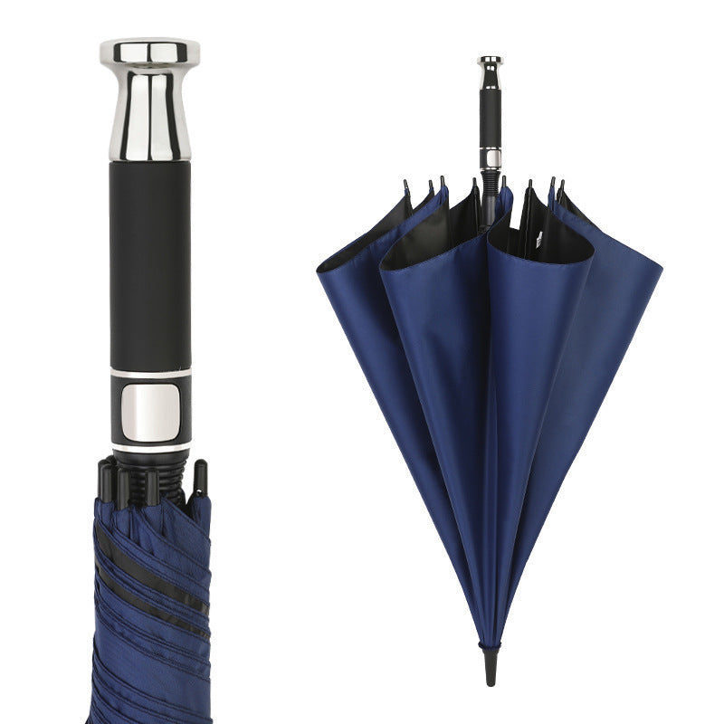 8 Ribs Light Weight Classic Golf Umbrella With Carrying Shoulder Bag