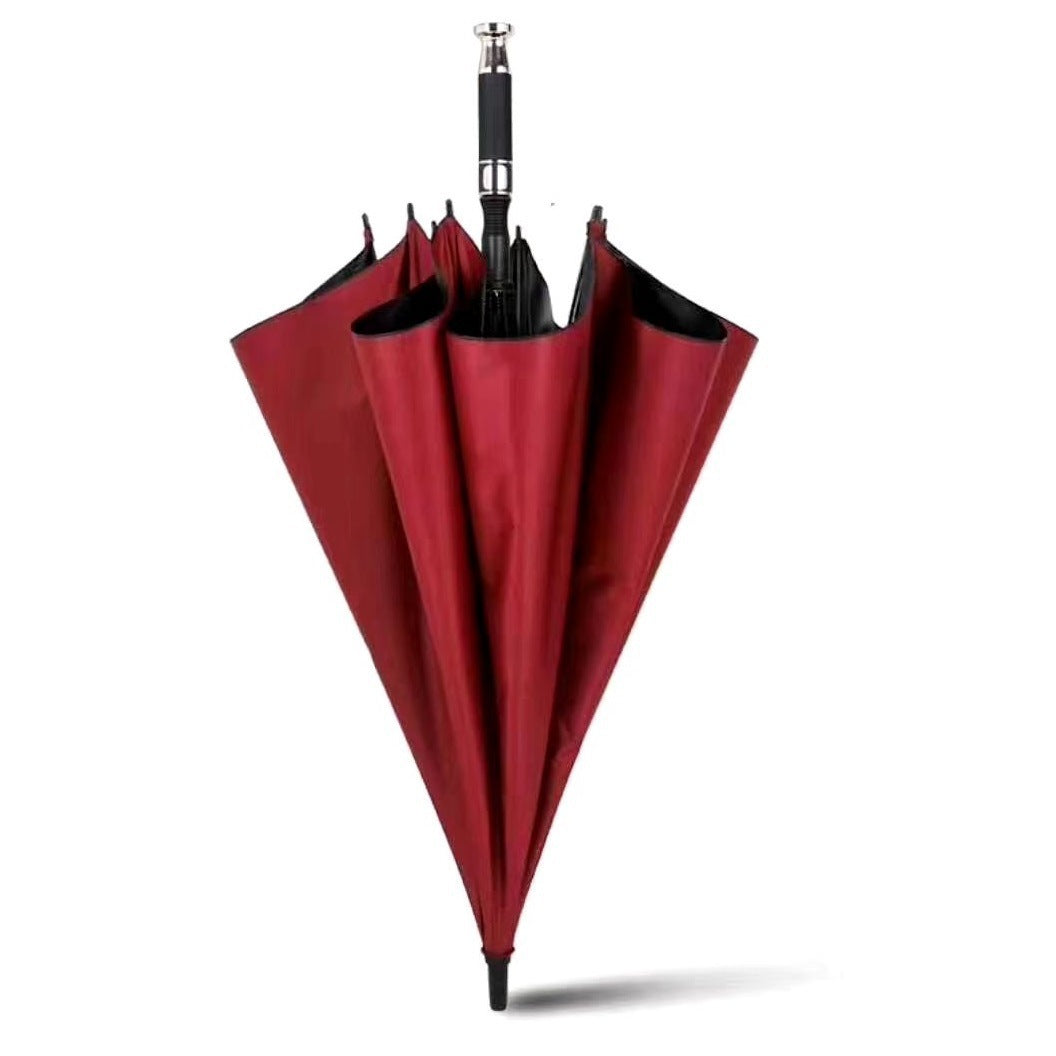 8 Ribs Light Weight Classic Golf Umbrella With Carrying Shoulder Bag