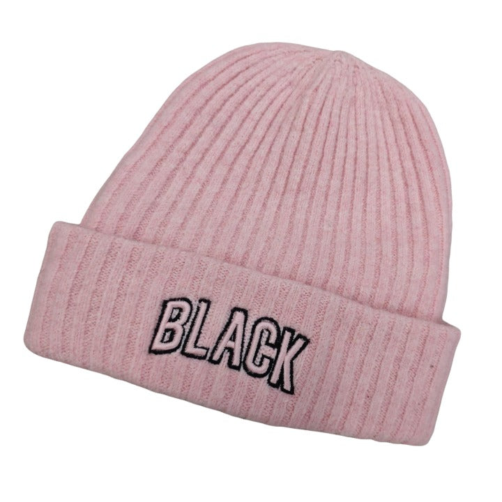 Bonnet tricoté double épaisseur 