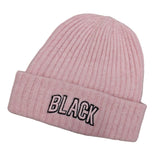 Bonnet tricoté double épaisseur 