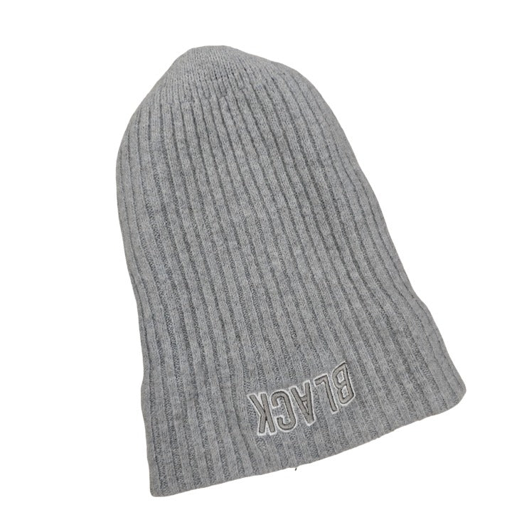 Bonnet tricoté double épaisseur 