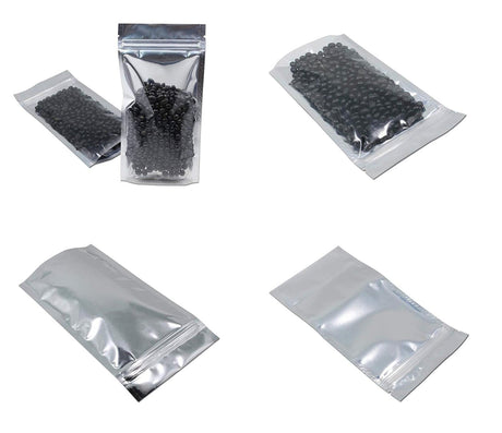 15oz Standup Aluminum Foil Clear Pack Bag - Yorkn Inc✅