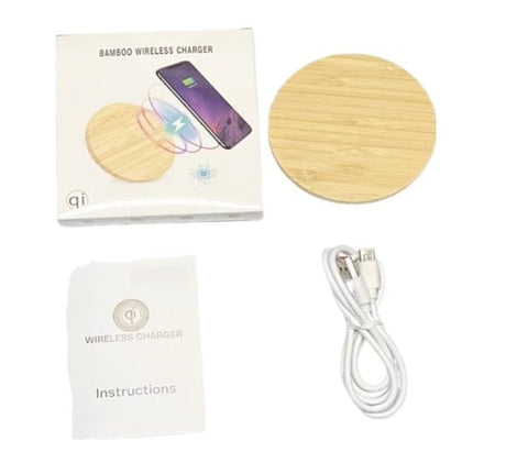 15w Mobile Phone Solid Wood Charger - Yorkn Inc✅