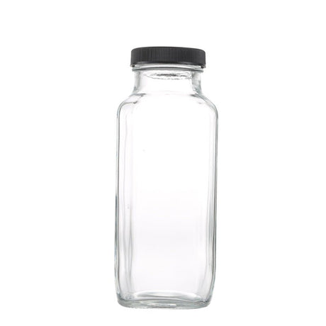 16oz Clear Glass Bottle - Yorkn Inc✅