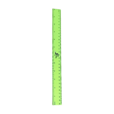 Plastic Straight Ruler Both Cm And Inch Standard