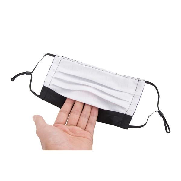 Masque facial plissé réutilisable 