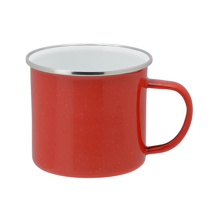 Tasse en émail de 16 oz - Par bateau 