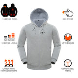 Sweat à capuche chauffant 