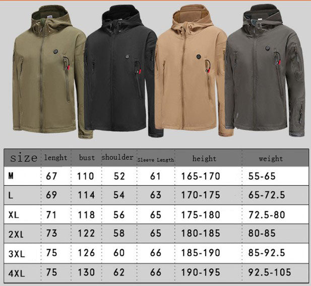 Heated Warm Hoodie & 10000mah Power Bank