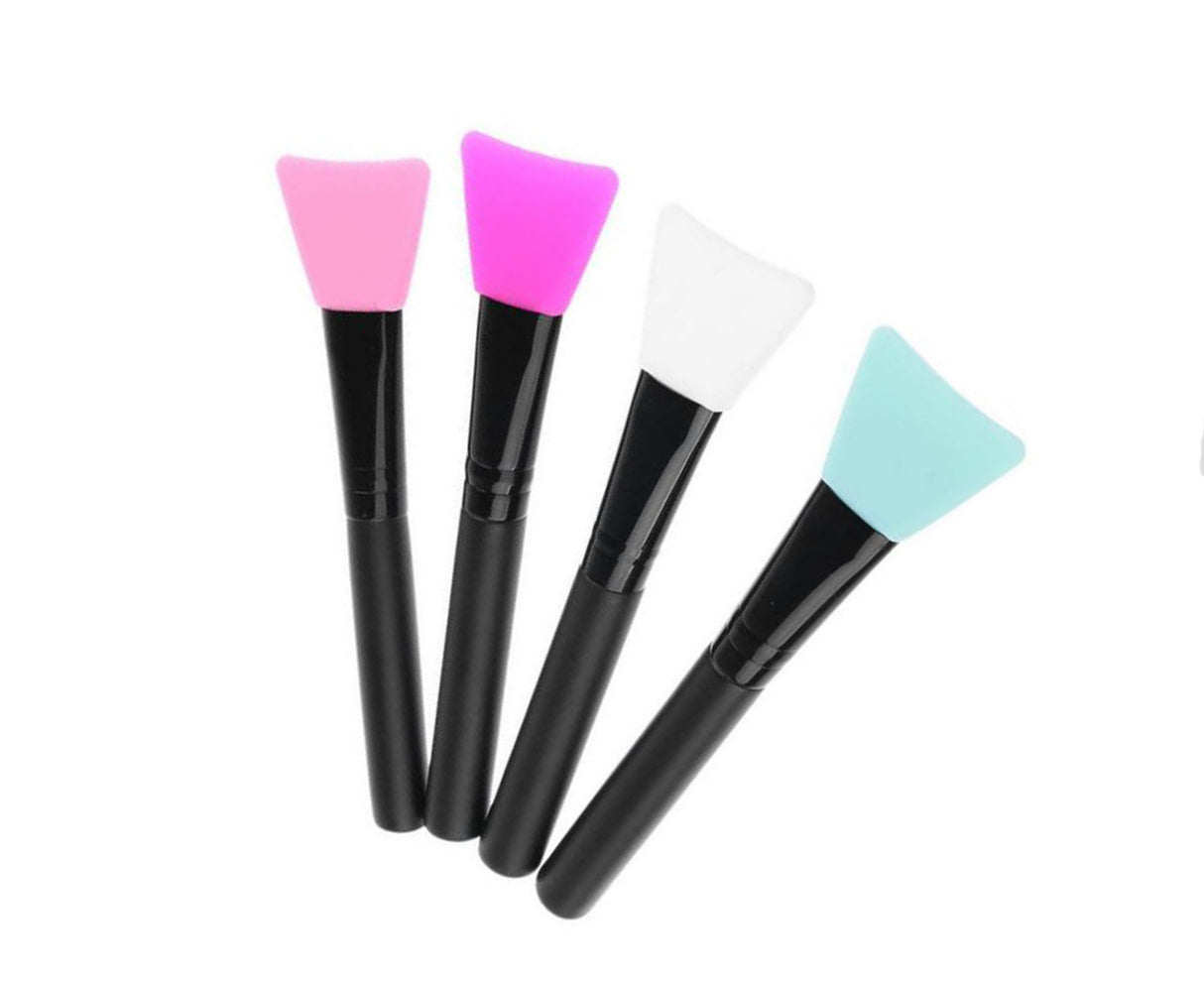 Cepillo de silicona para mascarillas faciales 