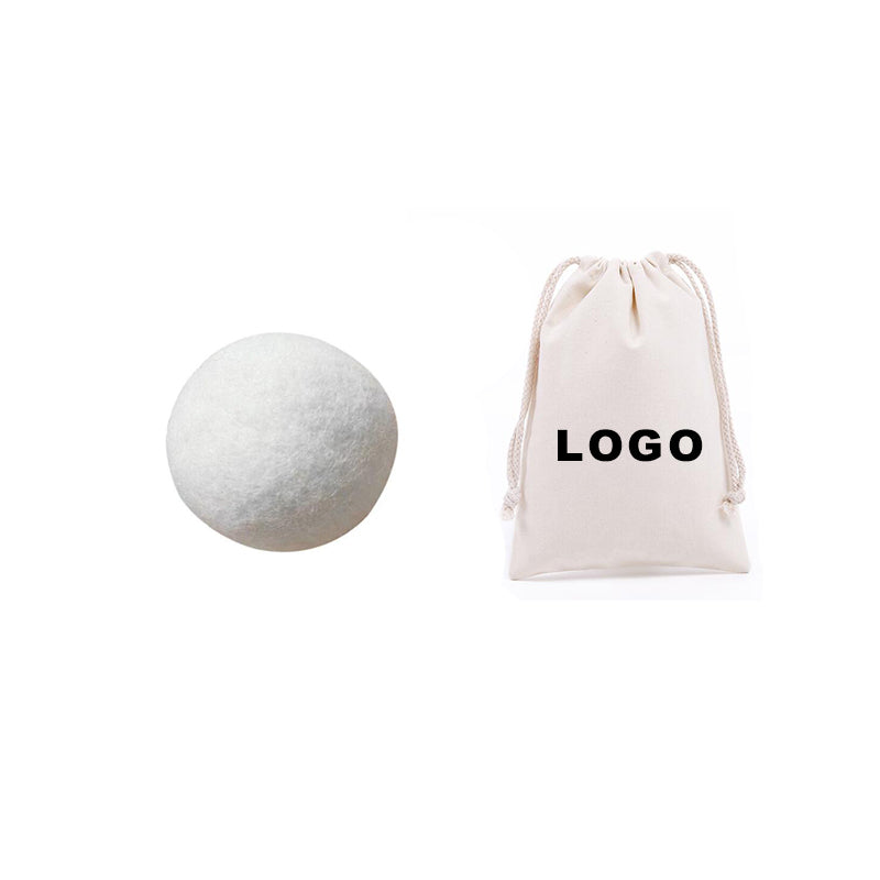 Boule de séchage en laine avec pochette 