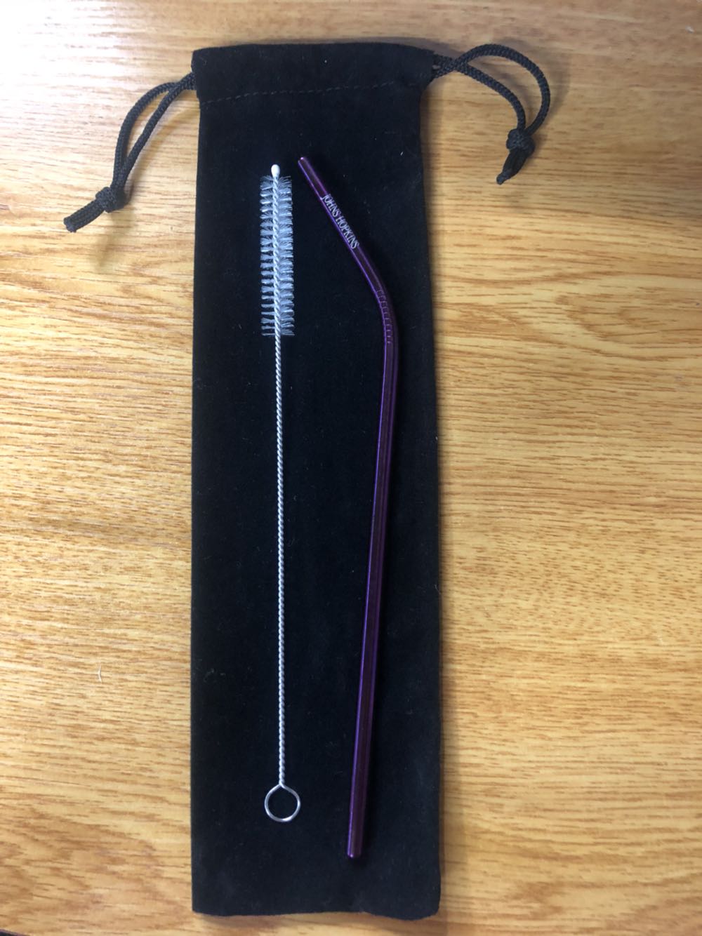 Paille en acier inoxydable 