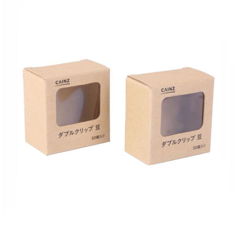 Boîte à fenêtre Kraft 