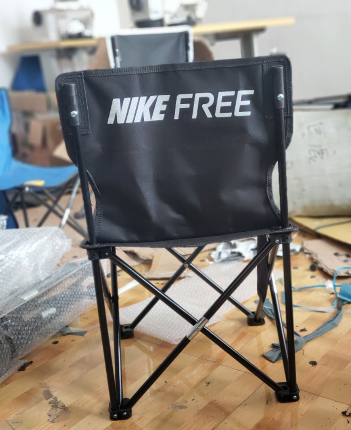 Chaise pliante pour croquis d'art 