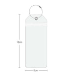 18x6 Cm Pvc Transparent Luggage Tag - Yorkn Inc✅