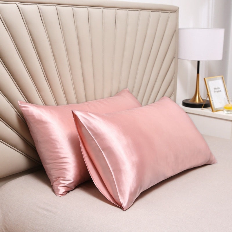 Faux Silk Pillow Cases