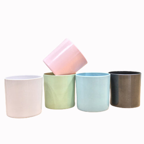 Maceta de plástico con patrón personalizado 