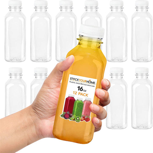 Bouteilles de jus en plastique de 475 ml - Par bateau 