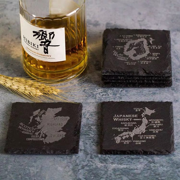 Posavasos de pizarra 