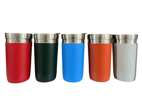 Gobelet de voyage de 16 oz avec couvercle - Par bateau 