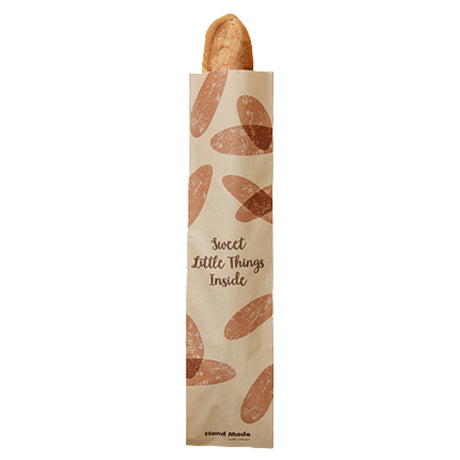 12 Inch Kraft Paper Jersey Bag