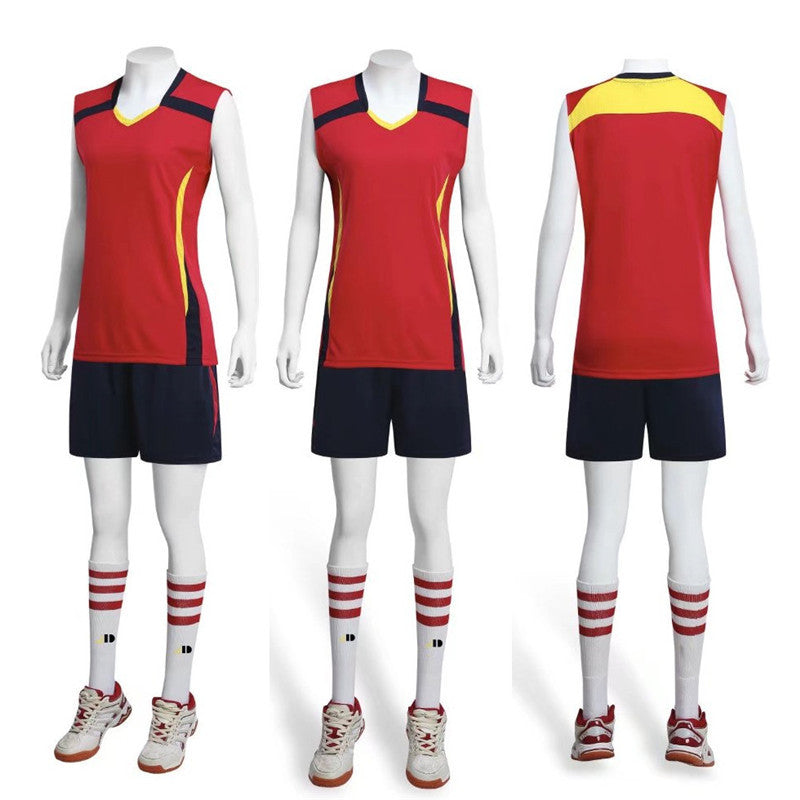 Jersey y pantalones cortos deportivos 