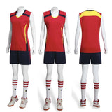 Jersey y pantalones cortos deportivos 