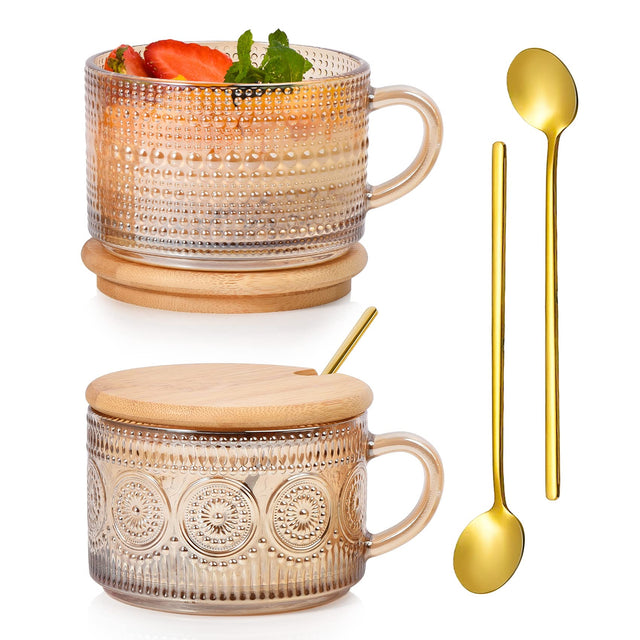 2 Pack Vintage Coffee Mugs - Yorkn Inc✅