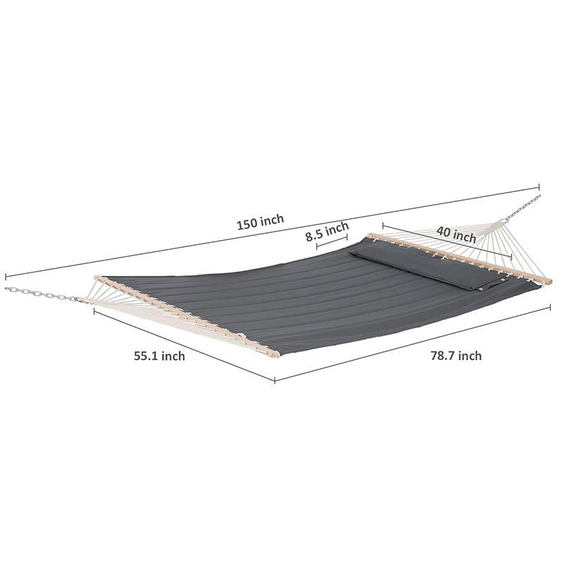 2 Person Hammock With Stand Included - Yorkn Inc✅