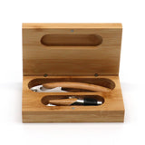 2 - piece Bamboo Wine Tool Set - Yorkn Inc✅