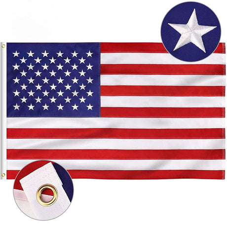 2 X 3 Feet Handheld Flag - Yorkn Inc✅