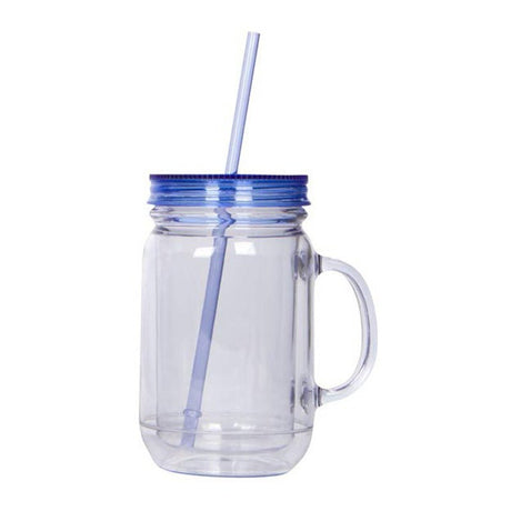 20 Oz Plastic Mason Mug - Yorkn Inc✅