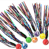 20 - piece 25cm Ribbon Bouncy Balls - Yorkn Inc✅