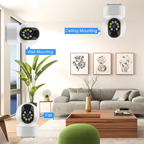 200 Megapixels Wifi Smart Home Camera - Yorkn Inc✅