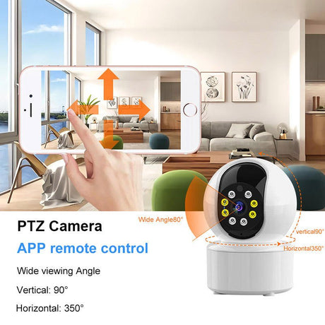 200 Megapixels Wifi Smart Home Camera - Yorkn Inc✅
