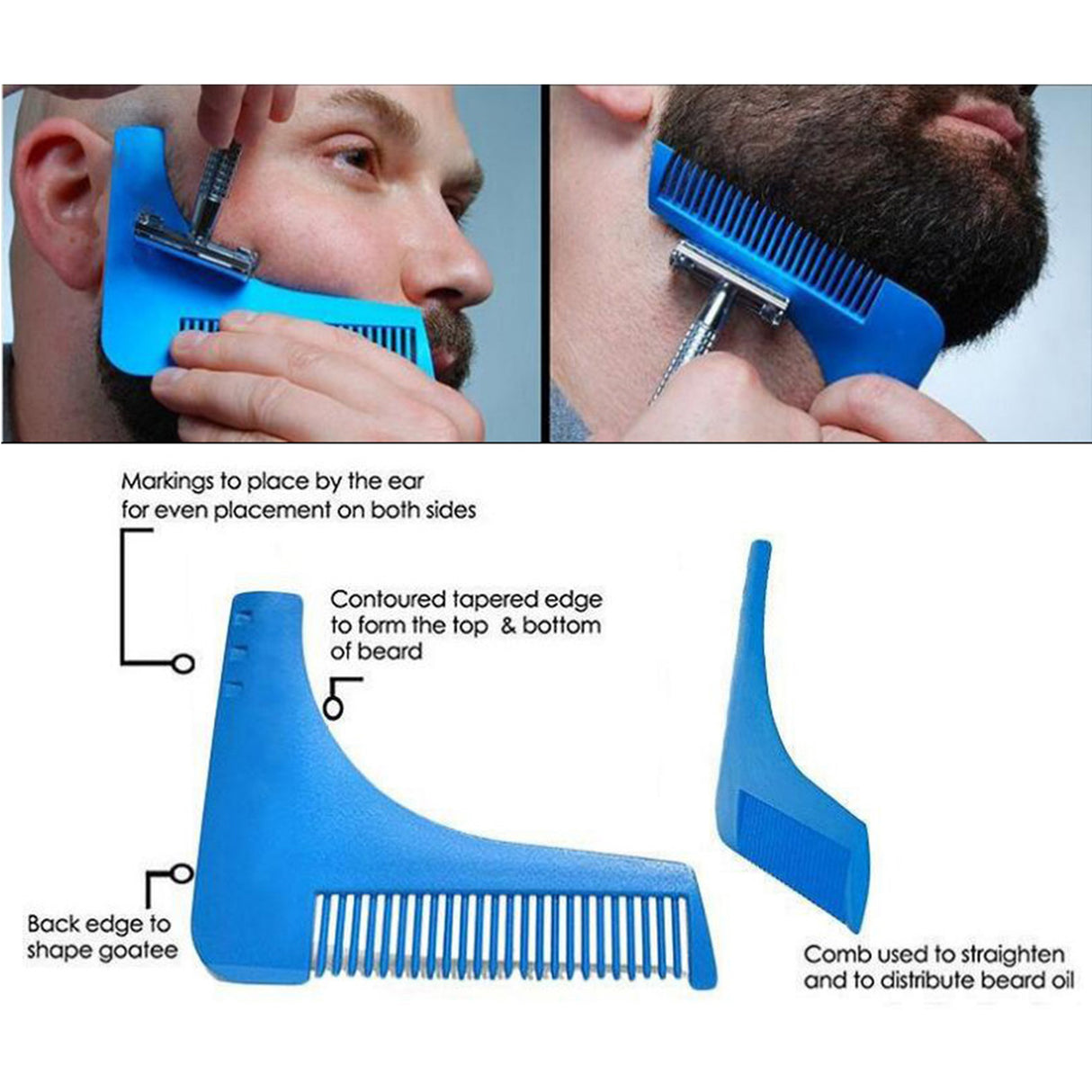 Beard Shaping Comb Tool